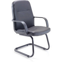 Jemini Visitor Chair Cantilever Legs Black KF03432-0