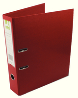 Q-Connect Lever Arch File Foolscap Polypropylene Red-0