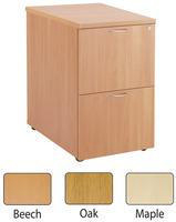 Jemini 2-Drawer Filing Cabinet Maple KF71957-0