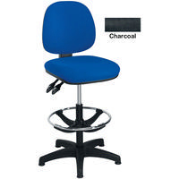 Arista Adjustable Draughtsman Chair Charcoal KF815148-0