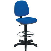 Jemini Medium Back Draughtsman Chair Blue KF838252-0