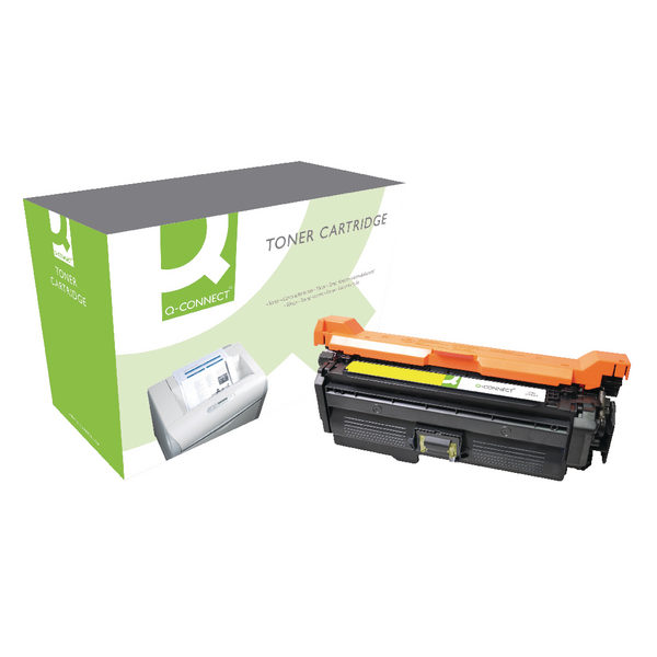 Q-Connect HP Cp4520/4525 Toner Cartridge Yellow CE262A-0