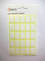 Blick Label Bag 12x18mm White Pk 175 RS002758-0