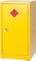Hazardous Substance Storage Cabinet 36X18X18 inch C/W 1 Shelf Yellow 188740-0