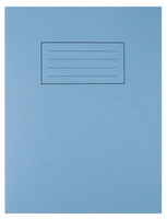 Silvine 9x7 Exercise Book 80pp Feint And Margin Blue-0