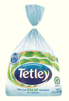 Tetley One Cup Decaffeinated Tea Bags Pk440 1009A-0