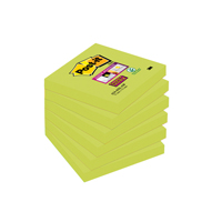 Post-it Notes Super Sticky 76 x 76mm Asparagus 654-6SS-AW Pack of 6-0
