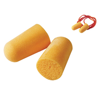 3M Disposable Earplugs Uncorded Orange 1100 Pack of 200-0