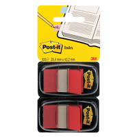 Post-It Index Dispenser Dual Pack Red 680-R2EU-0