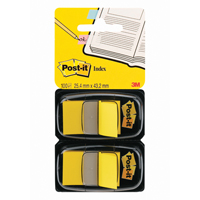Post-It Index Dispenser Dual Pack Yellow 680-Y2EU-0