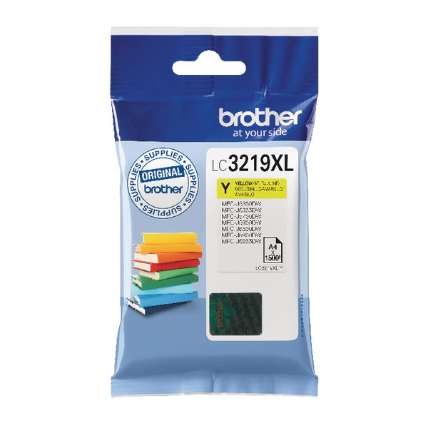 Brother Yellow High Yield Inkjet Cartridge LC3219XLY-0