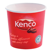 Kenco 7oz Singles Paper Cups Red Pack of 800 B01794-0