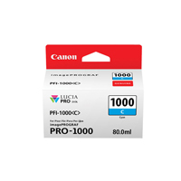 Canon PFI-1000 C Cyan Ink Cartridge 0547C001-0