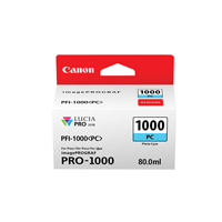 Canon PFI-1000 PC Cyan Ink Cartridge 0550C001-0