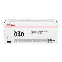 Canon 040 Cyan Laser Toner Cartridge 0458C001-0