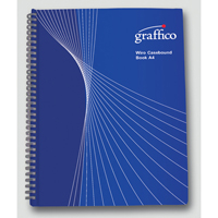 Graffico Twin Wire Board Cover A4 Notebook 160 Pages 500-0510-0