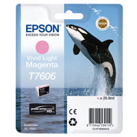 Epson T7606 Vivid Light Magenta Ink Cartridge C13T76064010-0