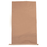 Plain Paper Waste Sack 485x150xH910mm Brown Pack of 50 47121701-0
