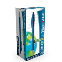 Papermate FlexGrip Ultra Retractable Ballpoint Pen Medium Blue 1910074-0