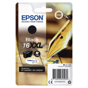 Epson 16XXL Black Ink Cartridge C13T16814012-0