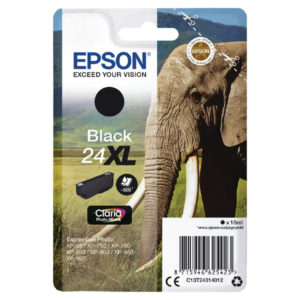 Epson 24XL Black Ink Cartridge C13T24314012-0