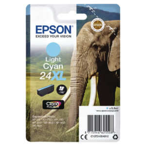Epson 24XL Light Cyan Ink Cartridge C13T24354012-0