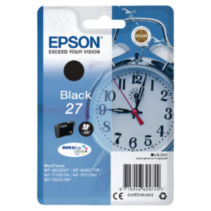 Epson 27 Black Ink Cartridge C13T27014012-0