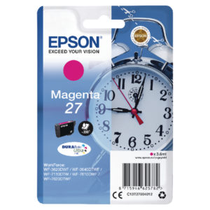 Epson 27 Magenta Ink Cartridge C13T27034012-0