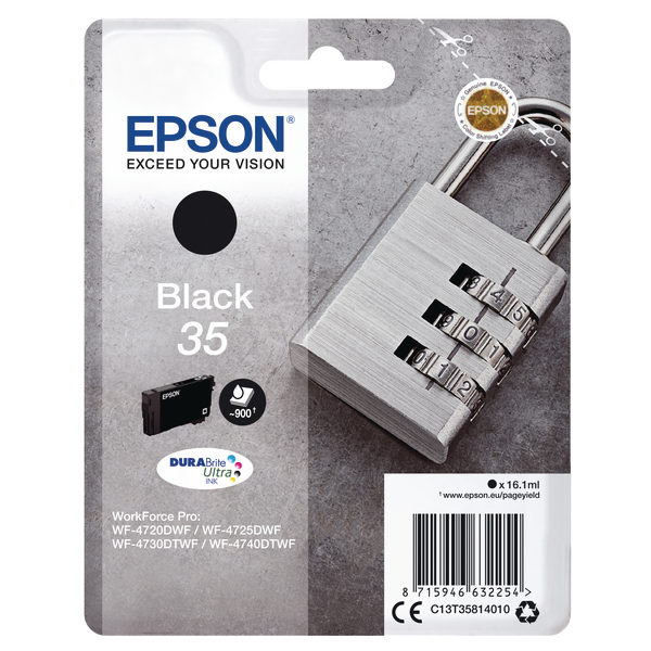 Epson Black 35 DURABrite Ultra Ink Cartridge-0