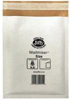 Jiffy Mailmiser 140X195mm Pk100 White Jmm-Wh-0