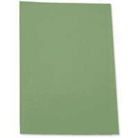 Concord 270gsm Square Cut Folder Medium-weight Foolscap Green 43204 Pk100