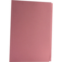 Concord 270gsm Square Cut Folder Medium-weight Foolscap Pink 43207 Pk100