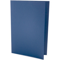 Concord 315gsm Square Cut Folder Heavy-weight Foolscap Blue 44203 Pk100
