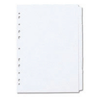 Concord Subject Divider A4 10-Part White 79701