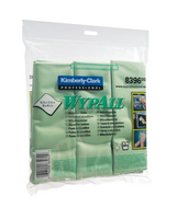 Wypall Microfibre Cloth Green Pk6 8396
