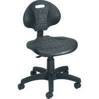 Jemini Factory Chair Pu Black Kf00197