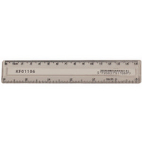 Q-Connect Ruler 150mm Clear KF01106Q