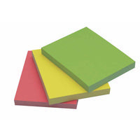 Q-Connect Quick Note Repositionable Pad 40x50mm Assorted Neon