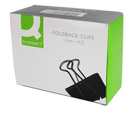 Q-Connect Foldback Clip 51mm Pk10 KF01286
