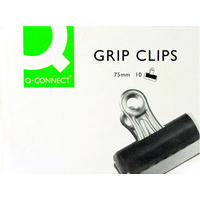 Q-Connect Grip Clip 75mm Pk10 KF01291
