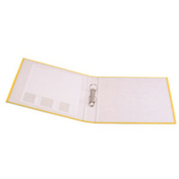 Q-Connect 2-Ring Binder A4 25mm Paper-Backed Yellow KF01473