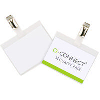 Q-Connect Security Badge 60x90mm Pk25 KF01562