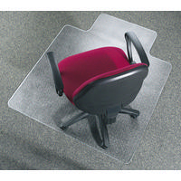 Q-Connect Clear PVC Chair Mat 914x1219mm KF02255