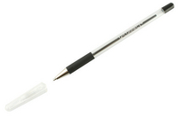 Q-Connect Stick Ball Point Pen Medium Nib Black Pk20 KF02457