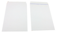 Q-Connect Pocket Envelope B4 353X250mm White Self-Seal 100gsm Pk250 KF02896