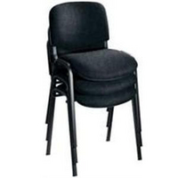 Jemini Charcoal Multi Purpose Stacking Chair KF03344